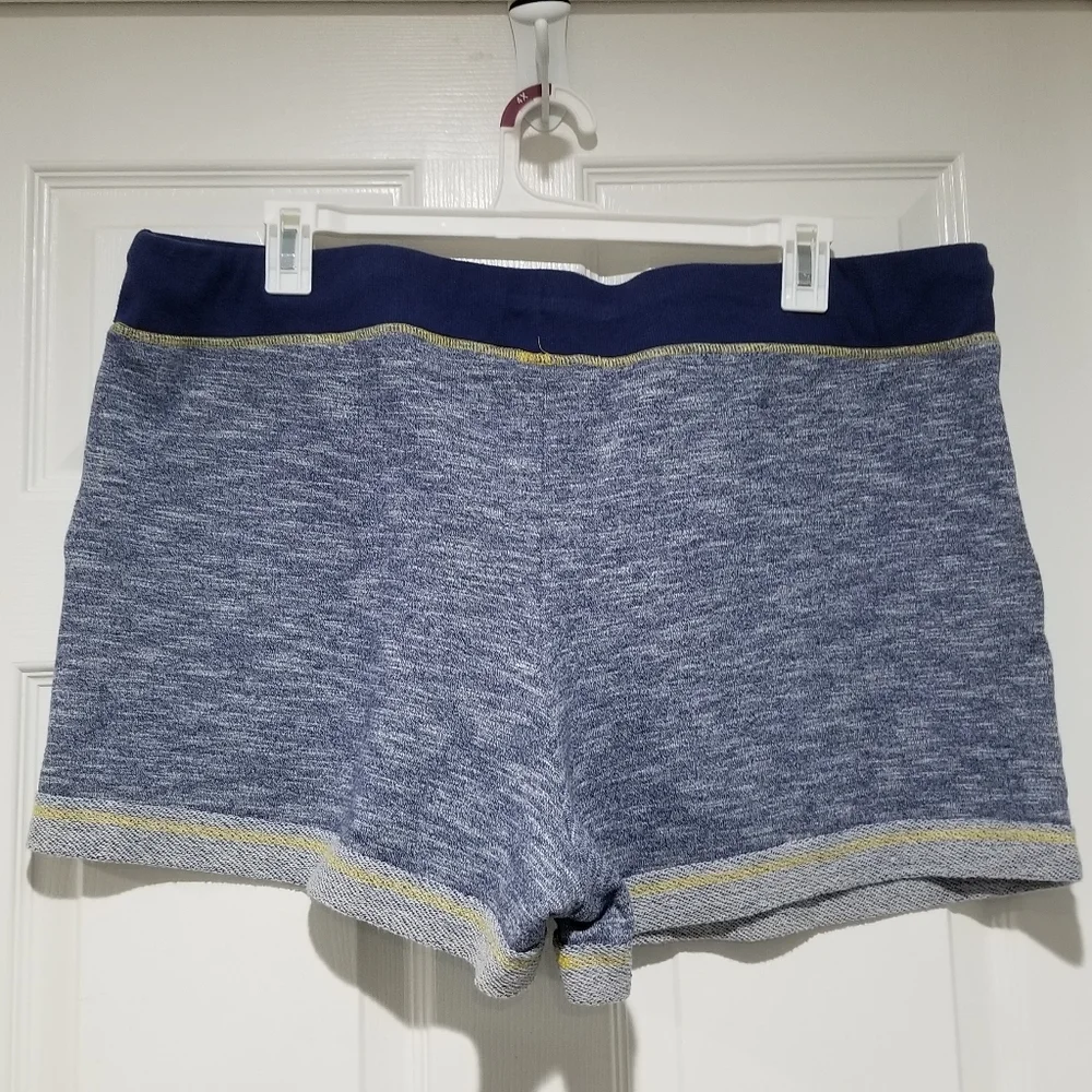 Disney WDW Mickey Navy Blue & Yellow Sleeveless Hooded Top & Shorts Matching Set